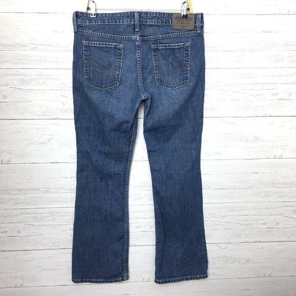 Levi's Signature Jeans Slim Boot Cut Low Rise size Juniors 13 length 31" - Picture 3 of 9